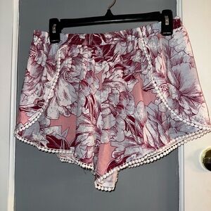 Floral Pattern Shorts from MUDD